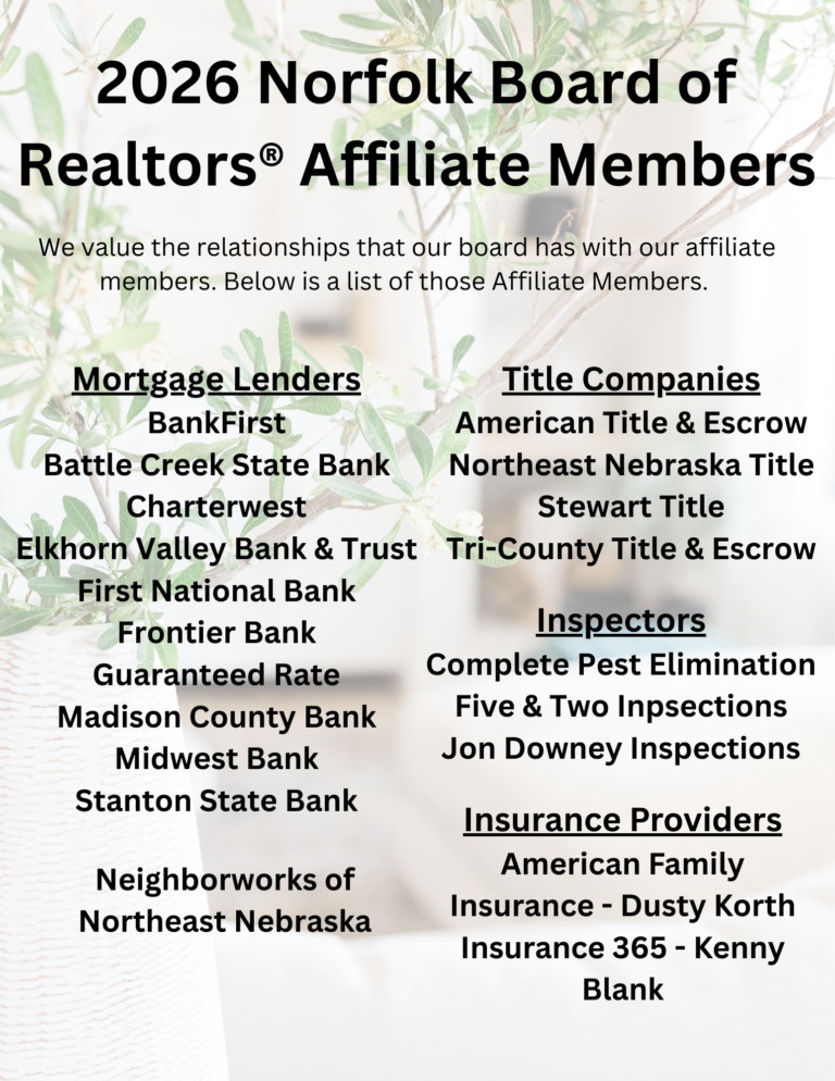Norfolk NE Realtor Trusted Norfolk, NE Realtors